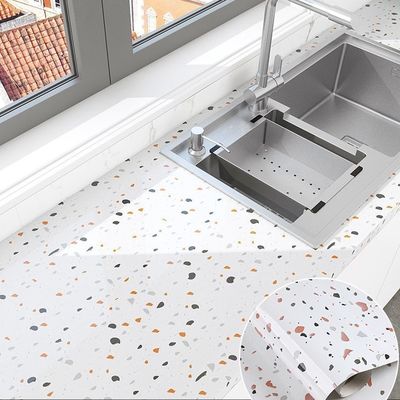 Buy Luxury Marble Look Peel And Stick Wallpaper 122cm Width Stick On Countertop Marble online manufacture