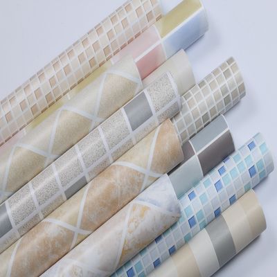 Beli Bantuan Diri Dekorasi Kamar Mandi Seni Self Adhesive Mosaic Tile Wallpaper Sticker online manufacture