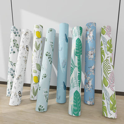 Buy Modern Style Removable Floral Wallpaper for Natural Dining Room and Bedroom Decoration online manufacture