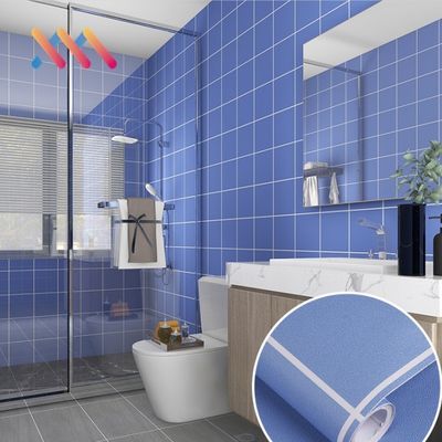 Beli Waterproof Tile Design Wallpaper 3D PVC Mosaic Tile Wallpaper Wallpaper Perekat online manufacture