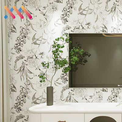 Buy Self Adhesive Waterproof 3D Natural Flower Wallpaper for Easy Installation on Any Smooth and Clean Surfaces online manufacture
