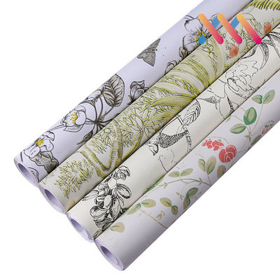 Buy Self-Adhesive PVC Waterproof Natural Flower Mural Modern Design Style for Any Smooth and Clean Space in Your Home online manufacture