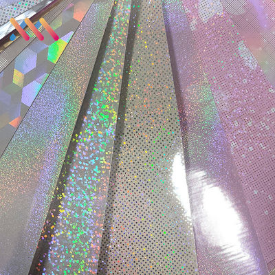 Buy Waterproof Shining Rainbow Effect PVC Film for Furniture Home Decoration Regular Size 60cm*10m/roll online manufacture