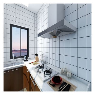 Buy Anti-Oil Stickers Countertop Furniture Waterproof Self-Adhesive Roll Wallpaper Tile Contact Paper For Kitchen online manufacture
