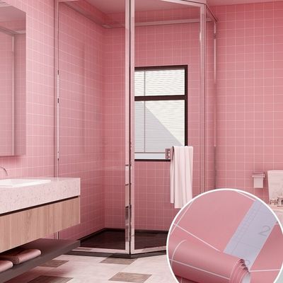 Buy Moisture-Proof 3D Adhesive Wall Tile Stickers Geometric Design Patterns Wallpaper for Kitchen Bathroom online manufacture