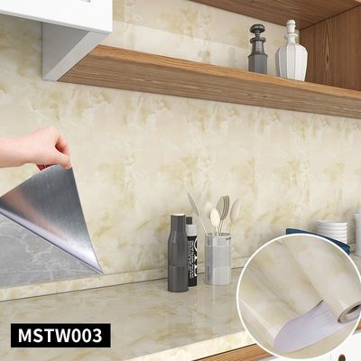 Buy White Marble Peel And Stick Wallpaper For Household Makeover Project online manufacture