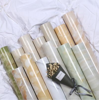 Buy OEM Marble Adhesive Wallpaper Gold Marble Peel And Stick Wallpaper For Bathroom online manufacture