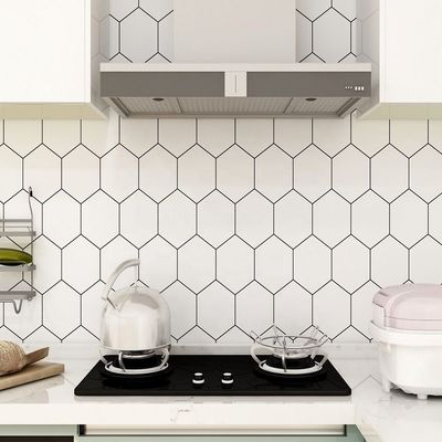 Buy Kitchen Wallpapers Mosaic Paper Removable Wallpaper Peel and Stick Matt Wallpaper for Bathroom online manufacture