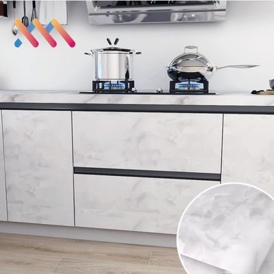 Buy Wallpapers Marble PVC Film Kitchen Cabinet Wallpaper Waterproof Self Adhesive Wall Coating for Counter Top Marble online manufacture