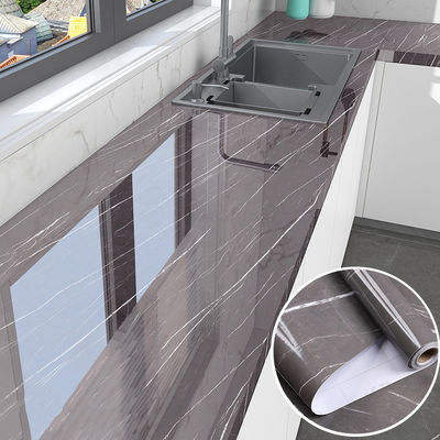 Buy 0.6*100m Roll Size PVC Marble Sheet Peel and Stick Wallpaper Enhance Your Entertainment Experience online manufacture