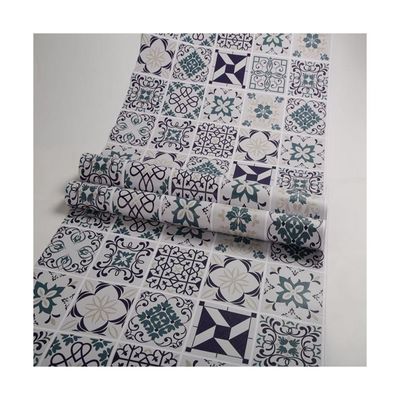 Buy Waterproof Adhesive Backed Vinyl Wallpaper for Interior Decoration 3D Wall Coating online manufacture