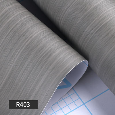 acheter Tapis peint en grain de bois gris résistant à la moisissure 61cm*10m Tapis peint auto-adhésif à effet bois online manufacture