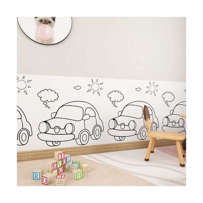 Beli Desain Modern Anak-anak Menulis Sticker Papan Hitam Removable untuk Anak-anak Alat Pendidikan online manufacture