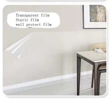 Beli Film Transparan Dapur Oil-proof Wall Sticker Wallpaper Self Adhesive Waterproof Adhesive Tape Film Static Wall Contact Paper online manufacture
