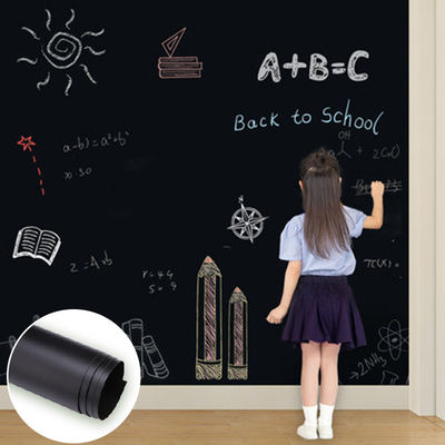 Buy 1.2m Removable Self Adhesive Blackboard Sticker Black Board Wall Sticker For Office School online manufacture