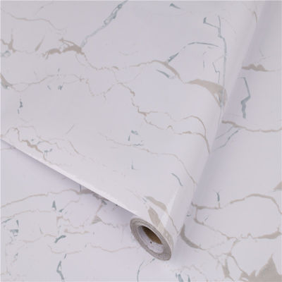 Beli Vinyl Wallpaper Gaya Modern PVC Self Adhesive Wallpaper Decal Marble Sticker Interior Film Wallpaper untuk Dapur Minyak Proof Sticker online manufacture