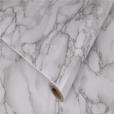 Buy Stylish Moisture-Proof Self Adhesive Wallpaper Modern Marble Coating for Bathroom and Kitchen Walls online manufacture