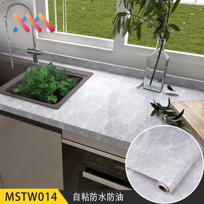Buy Modern Vinyl Wallpapers Marble Peel and Stick Self Adhesive Glossy PVC Wallpaper for Furniture Renovation online manufacture