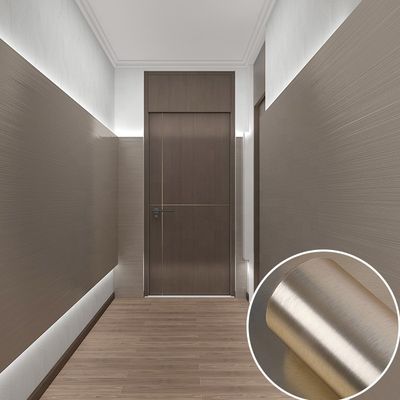Buy 60cm*2m Luxury Metallic Wallpaper Copper Removable Vinyl Wallpaper Furniture Sticker online manufacture