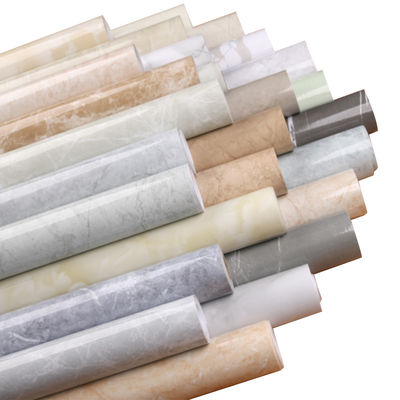 Buy Moisture Proof Wall Decoration Self Adhesive PVC Wallpaper in CLASSIC Style with Marble Design Vinyl Wallpapers online manufacture