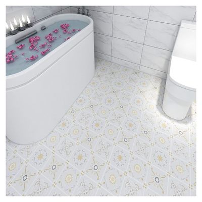 Buy Removable PVC Flooring Sticker 10m-50m Bathroom Floor Tile Stickers online manufacture