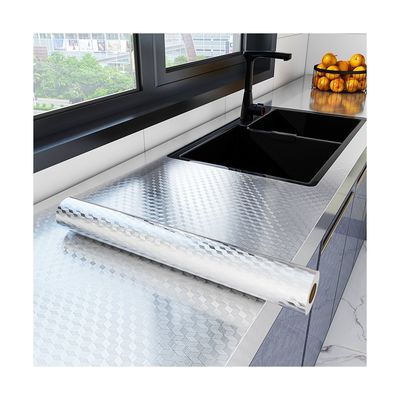 comprar Papel de pared metálico de papel de aluminio de contacto papel de pared de cocina anti aceite online manufacture