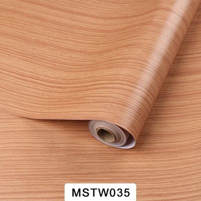 Beli Pure Color Wood Grain Design Vinyl Wallpaper untuk Administrasi dari Trustworthy online manufacture
