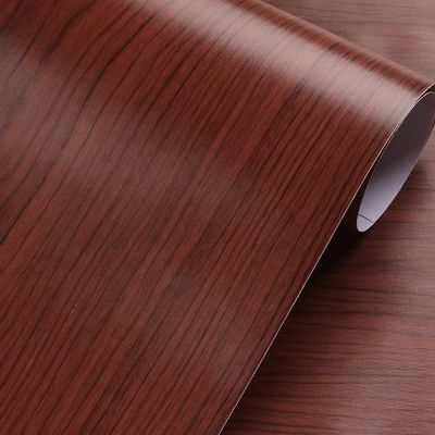 kopen Moderne 3D design waterdicht oliebestendige hout PVC behang film voor deur bureau of garderobe Wandsticker online manufacture