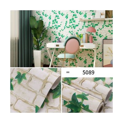 Beli 3D Brick PVC Wallpaper Self-Adhesive Moisture-Proof Brick Pattern Wall Sticker Wallpaper online manufacture