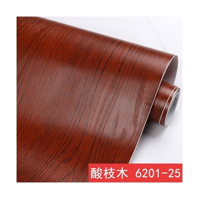 Beli Kayu biji Rumah Dekorasi Furnitur Vinyl Wrap Waterproof Wall Sticker Self Adhesive PVC Wallpaper untuk Dapur Meja Pintu Dekoratif Film online manufacture
