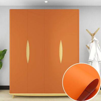Beli Wallpaper oranye mewah Sticker Wallpaper tahan api untuk gudang online manufacture