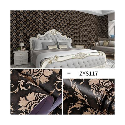 Buy Modern Fashion 3D Brick Flower Plain PVC Waterproof Wallpaper Sticker for Home Interior online manufacture