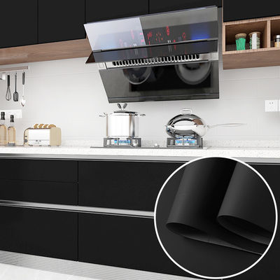 Buy Self-adhesion Sticker Wallpapers in Black for Waterproof Home Decor online manufacture