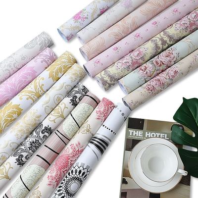 comprar Moderno Design Impermeável Damasco Padrão 3d Papel de parede para sala de estar fundo online manufacture