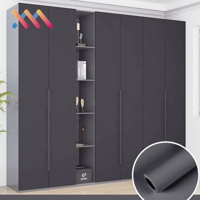 Buy Plain Color PVC Skin Friendly Soft Film Waterproof Wallpaper For Furniture Renovation online manufacture