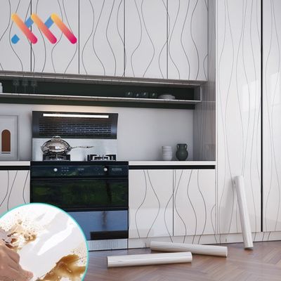 Mua Tấm bìa phim chống dầu cao bóng tự dán PVC vinyl chống nước cho tủ bếp tủ quần áo phong cách thiết kế hiện đại online manufacture