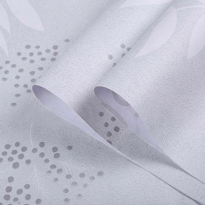 Buy Modern Floral PVC Wallpaper for Living Room and Bedroom A4 Paper Size Sample Policy Provided online manufacture