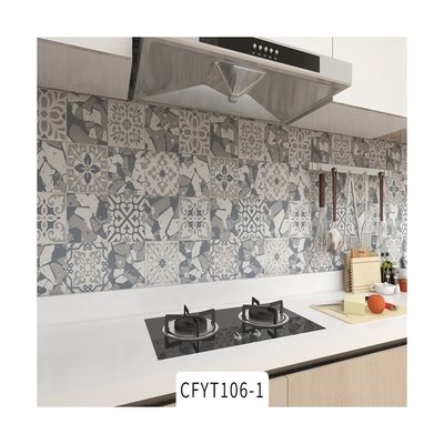 Buy OEM/ODM Kitchen Foil Sticker Backsplash Wallpaper with Fireproof and Removable Design online manufacture