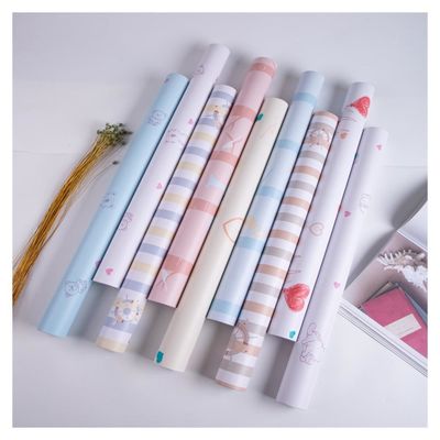 Beli Desain Gaya Korea Modern Waterproof PVC Adhesive Wallpaper untuk Dekorasi Kamar Tidur Sederhana di Faktor online manufacture