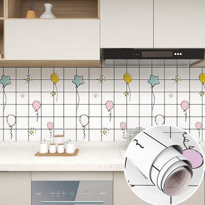 comprare Moderno Sticker di foglio rimovibile per cucina Backsplash Peel Off Anti-Oil Sticker di cucina online manufacture