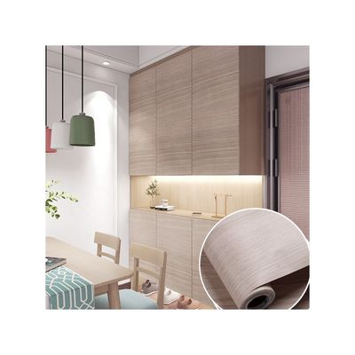 Buy 1.22x50m Self Adhesive PVC Film Roll and PVC Lamination Film for Furniture Wood Grain Design online manufacture