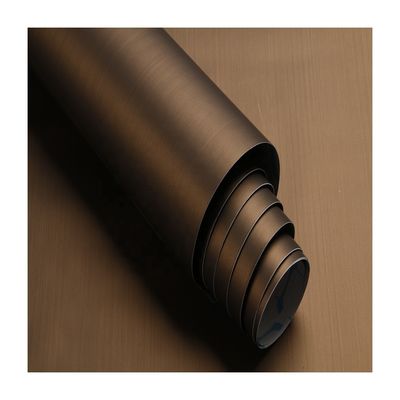 Buy Solid Color Waterproof Metal Vinyl Self Adhesive Stickers Decorative Film Roll online manufacture