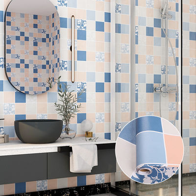 Buy Soundproof Home Decor Washable Wallpaper for Bathroom and Kitchen Tile Easy to Install online manufacture