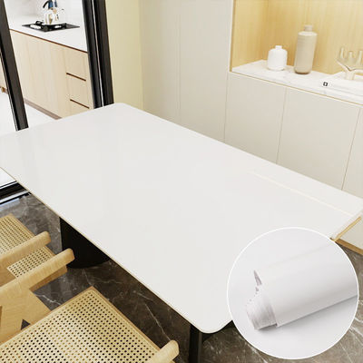 White 3D Waterproof Kitchen Countertop Wallpaper 100m Shiny Marble Contact Paper