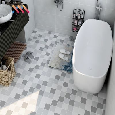 Modern Style Peel and Stick Kitchen Backsplash Wallpaper Fireproof PVC Vinyl Wall Tile Stickers