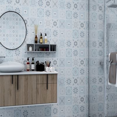 Eco-vriendelijke tegels mozaïek sticker zelfklevend wanddekor Vinyl tegels sticker voor badkamer