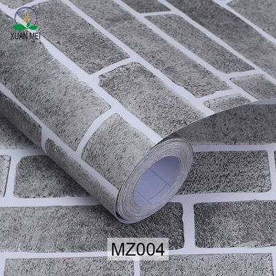 3D Stone Brick Wallpaper 3D Removable Wallpaper sticker wallpaper gaya vintage