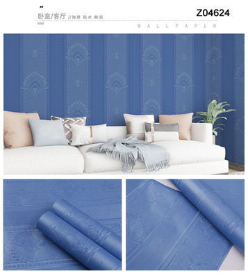 Graphic 3D Embossed Wallpaper Peel And Stick Vinyl Modern Embossed Wallpaper