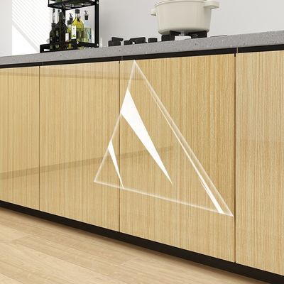 60cm*10m Kitchen Cabinet Protection Film PVC Clear Protective Film For Wood
