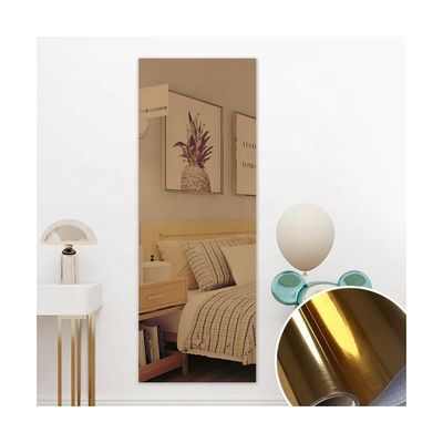Reflective Peel Removable Mirror Adhesive Wallpaper Self Stick Window Film